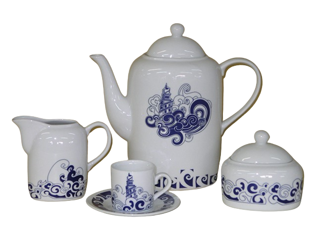 Juego de Cafe O FARO 12 servicios